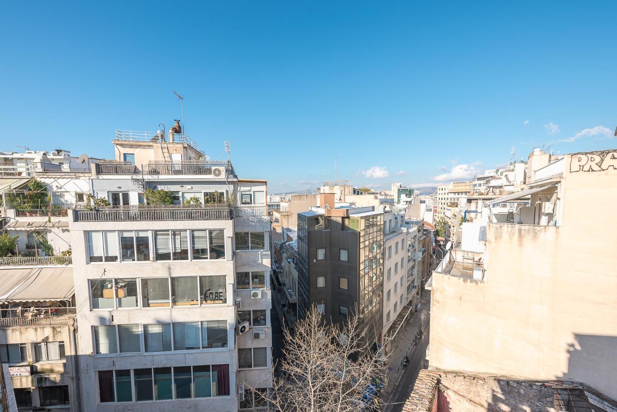 Stunning Acropolis View At City Center Athen Eksteriør bilde